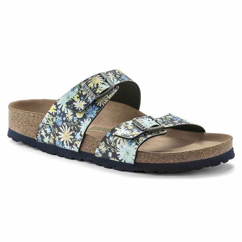 Birkenstock Sydney Vegan Birko Flor Sandaler Dame Flerfarvede | DK 362GSO